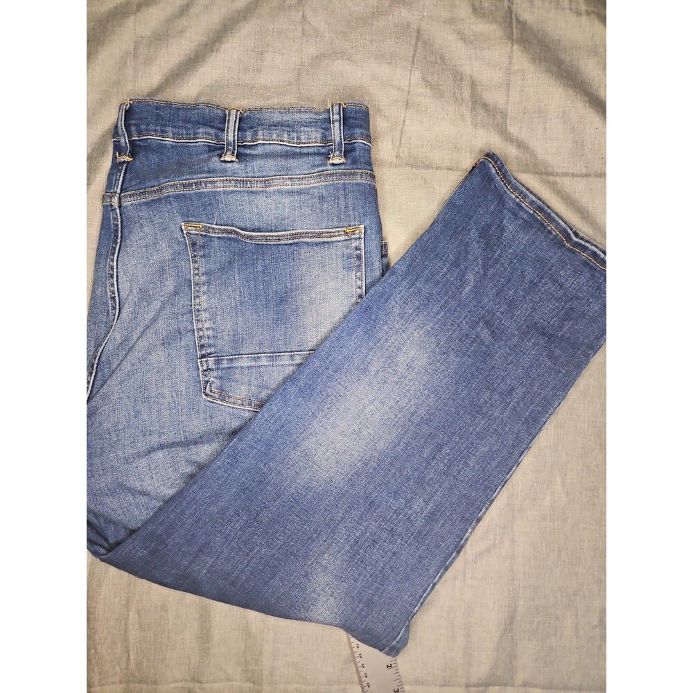 Arizona Men's‎ Blue Advance Flex 360 Athletic Taper Fit Jean Stretch 46 x 29
